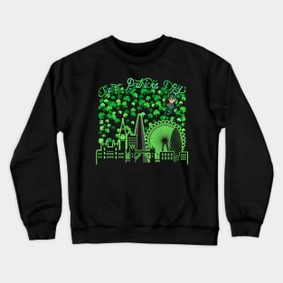 Saint Patrick's Day London United Kingdom Crewneck Sweatshirt